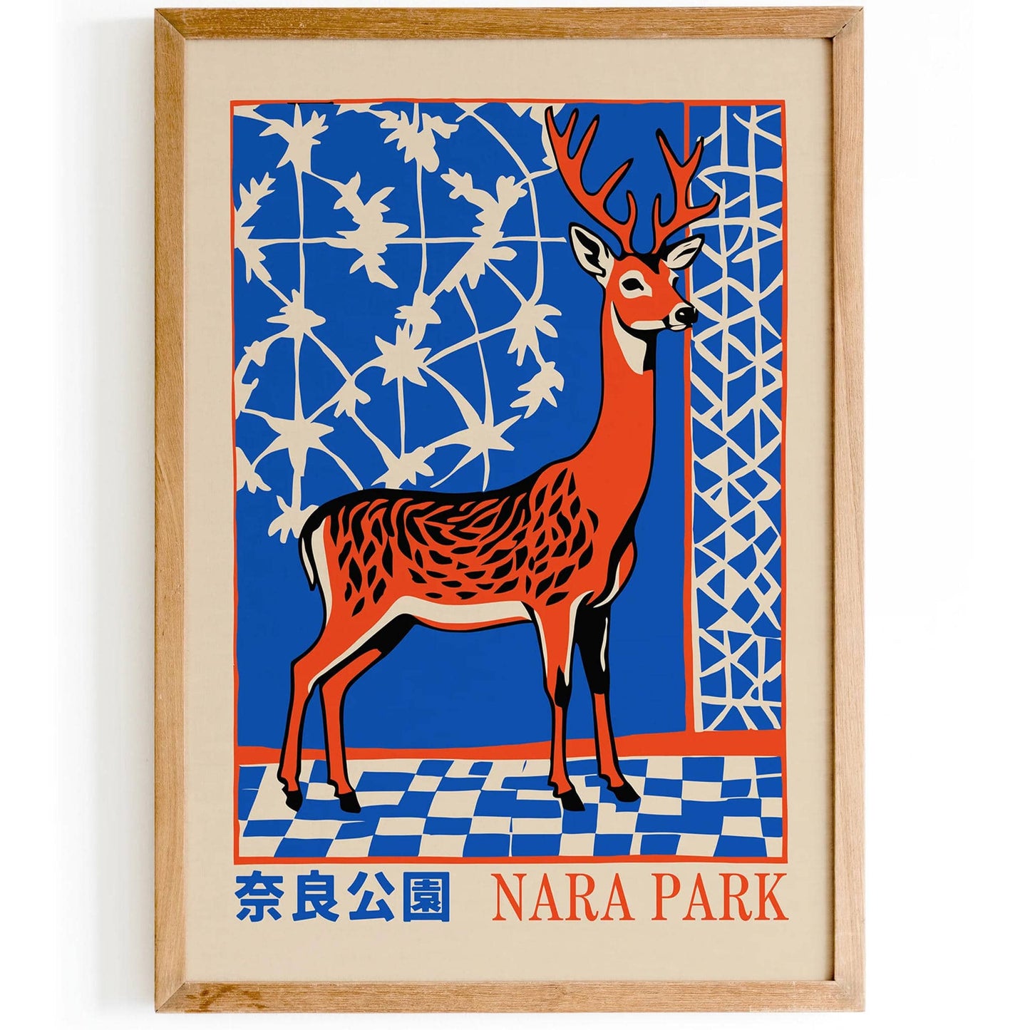 Nara Park - Japanese Deer Wall Art - HypeSheriff