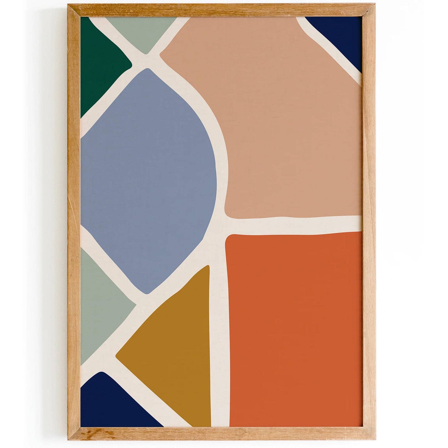 Abstract Expressionism Poster - Modern Art Print - HypeSheriff