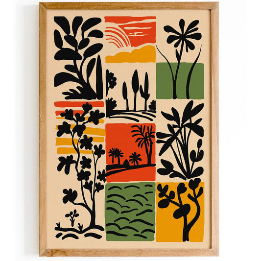 Abstract Landscape Wall Art Print