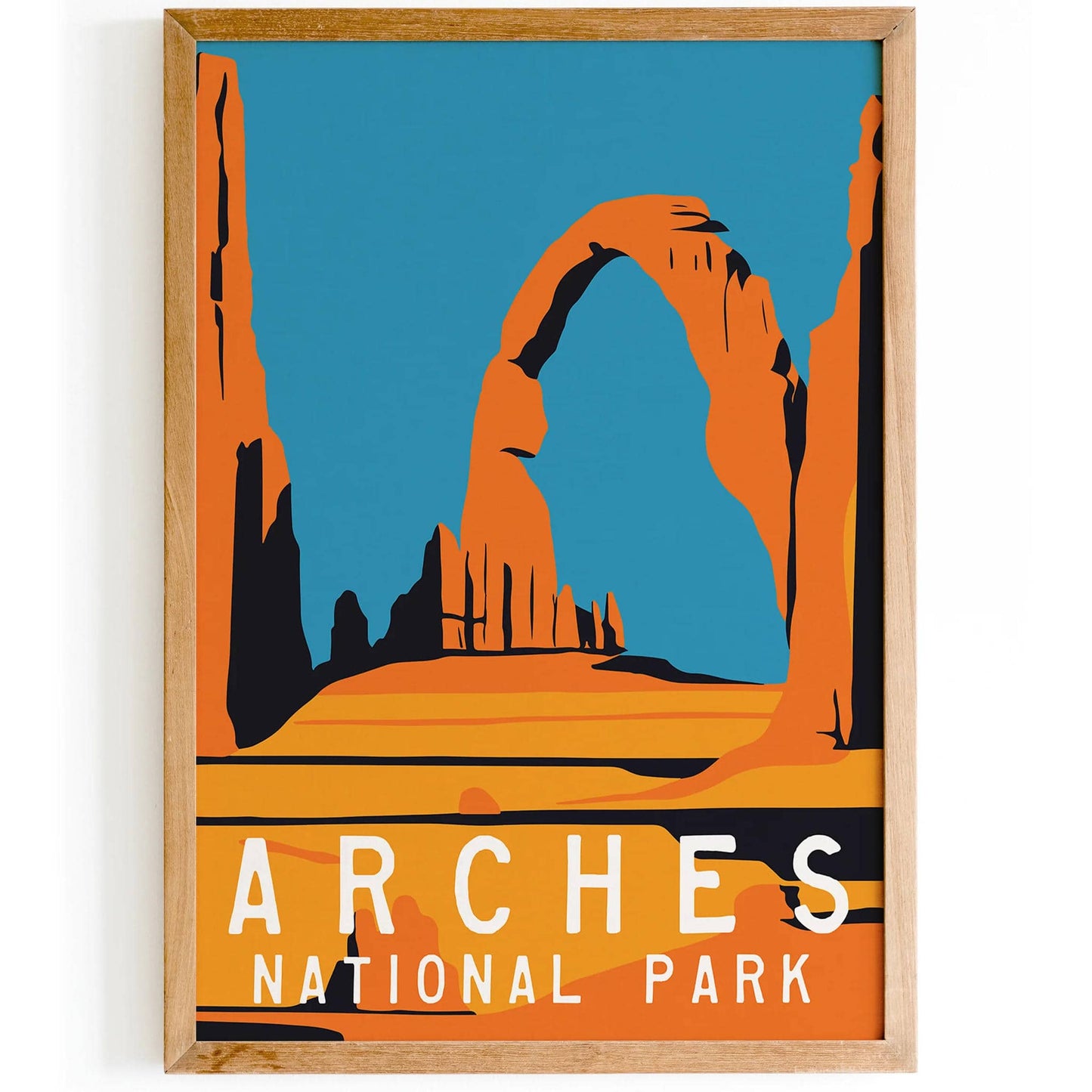 Arches National Park U.S. Wall Art - HypeSheriff