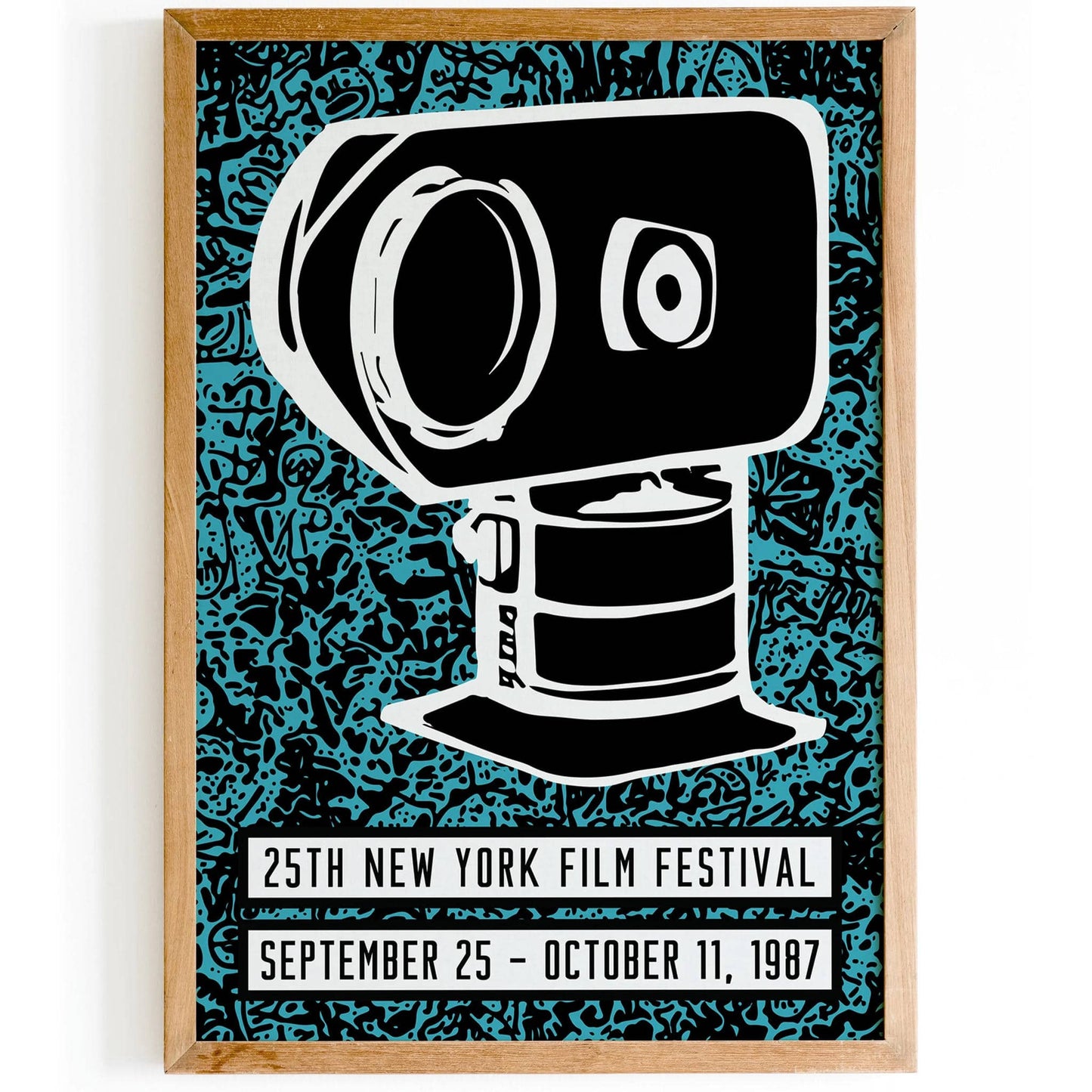 New York Film Festival Retro Poster - HypeSheriff