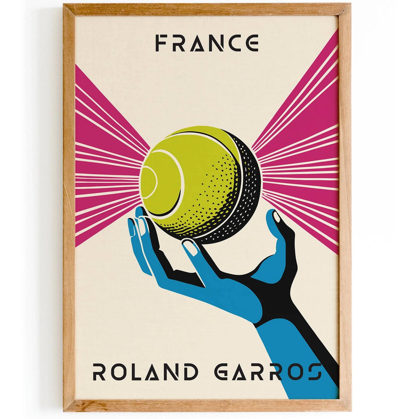 Roland Garros French Tennis Wall Art 2024 - HypeSheriff