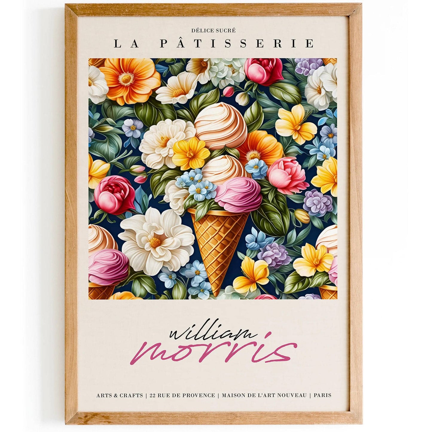 Victorian Bakery Charms: Patisserie Wall Art - HypeSheriff