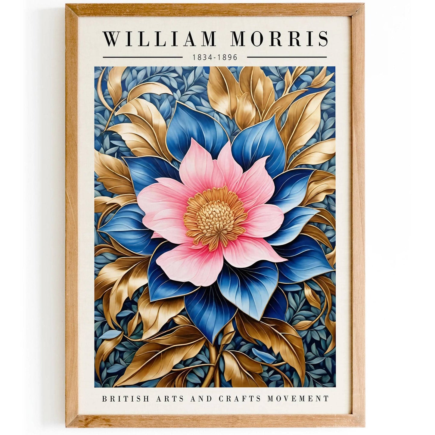 Victorian Splendor: William Morris Poster - HypeSheriff