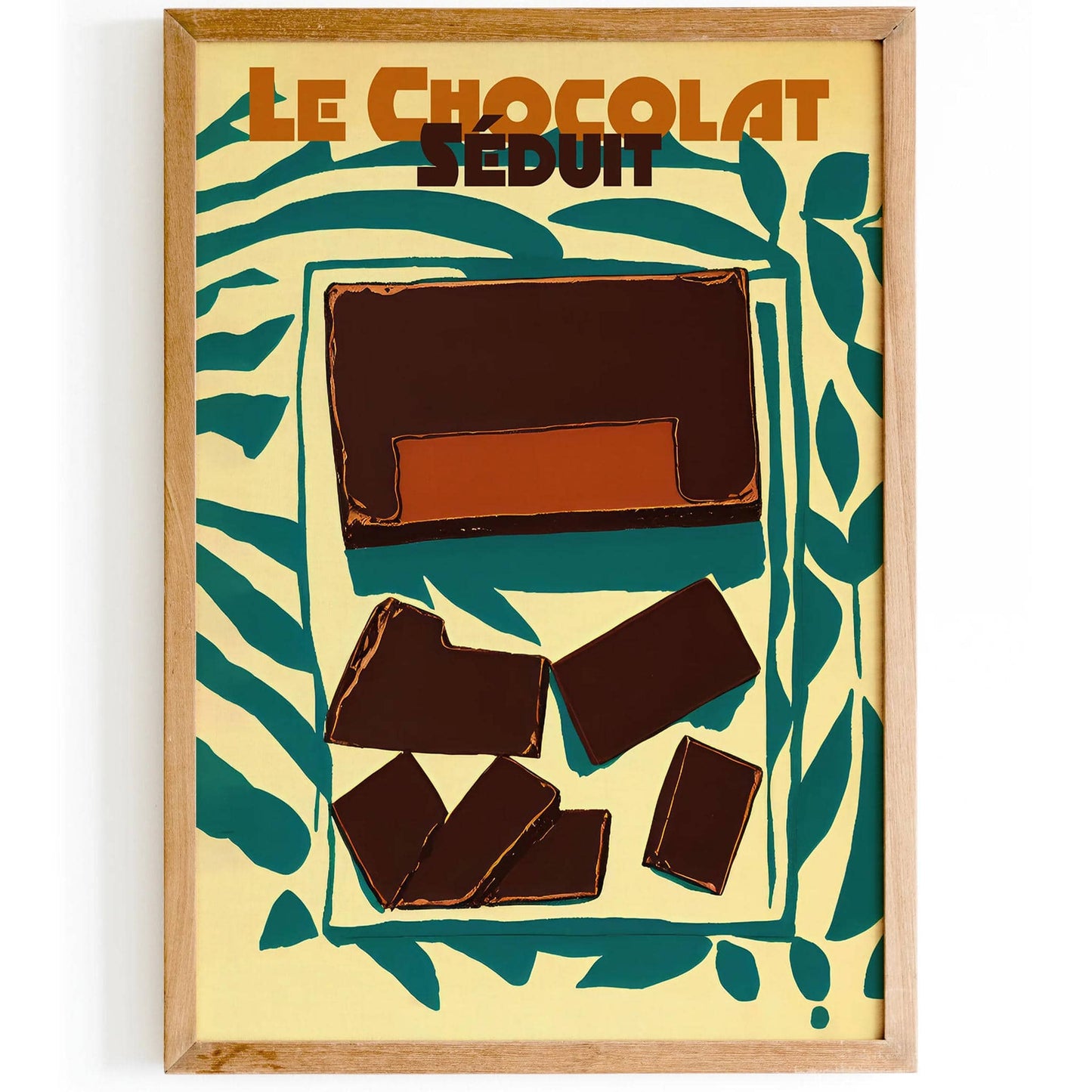 French Chocolate Vintage Poster Print - HypeSheriff