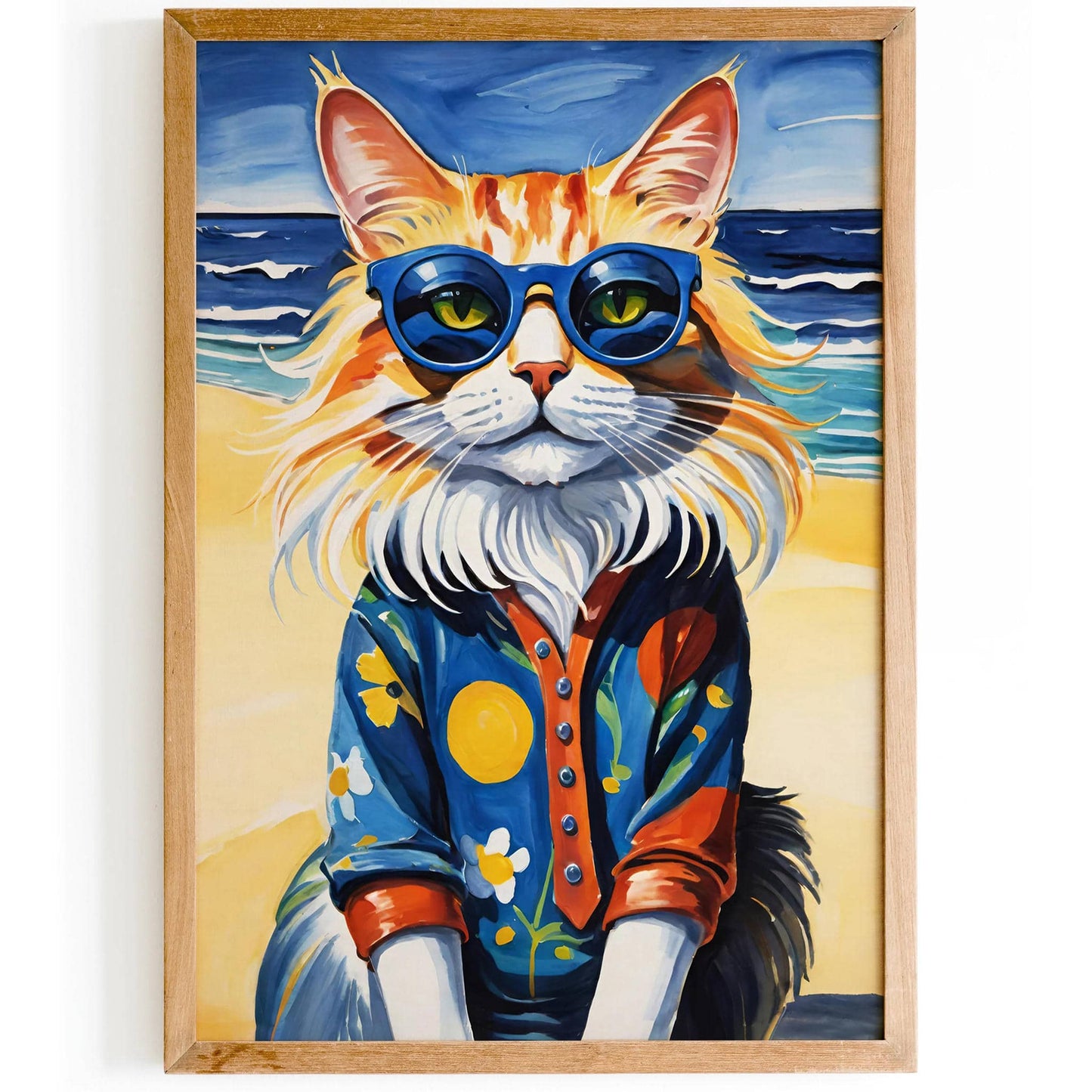 Summer Cat - Holidays Print - HypeSheriff