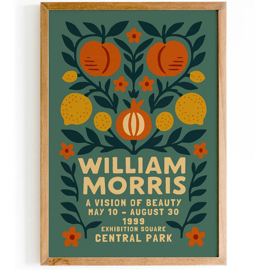 William Morris Fruit Pattern Poster