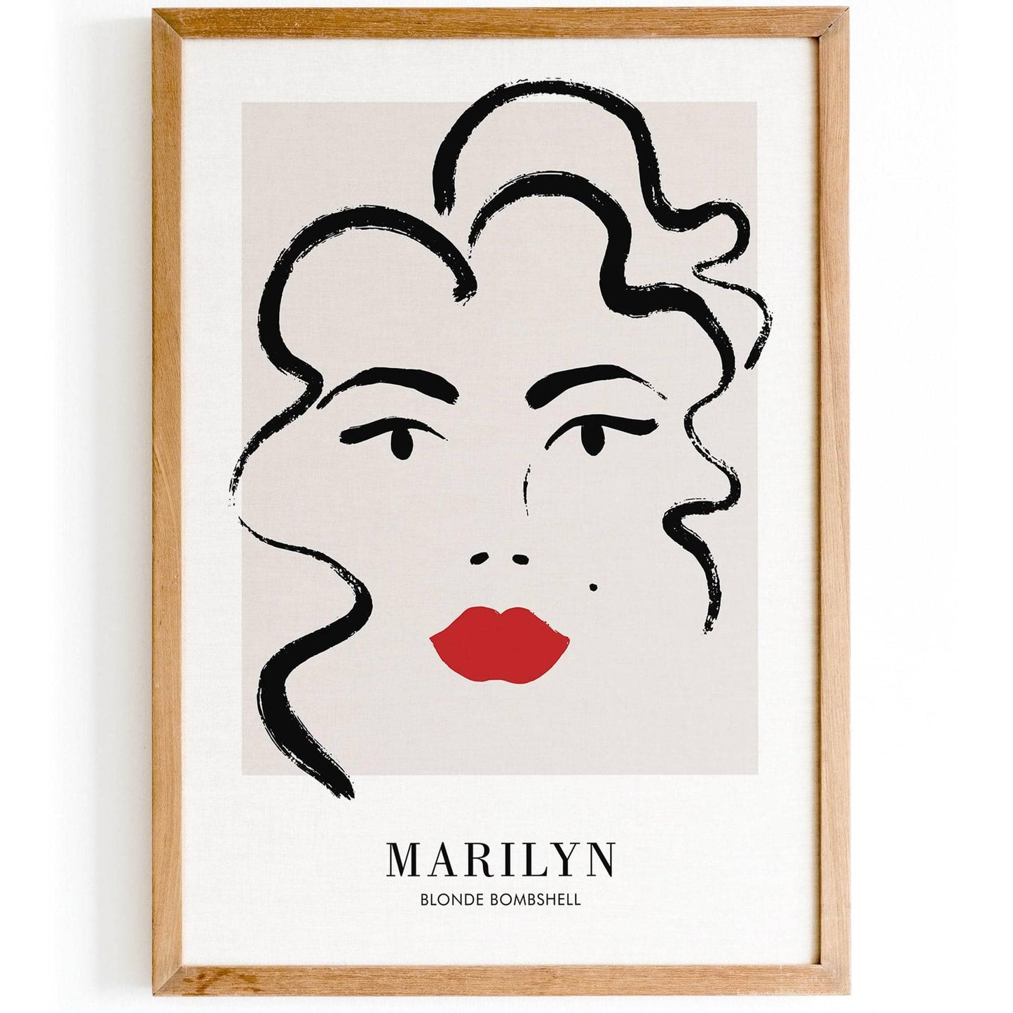 Marilyn Monroe Actress Poster - HypeSheriff