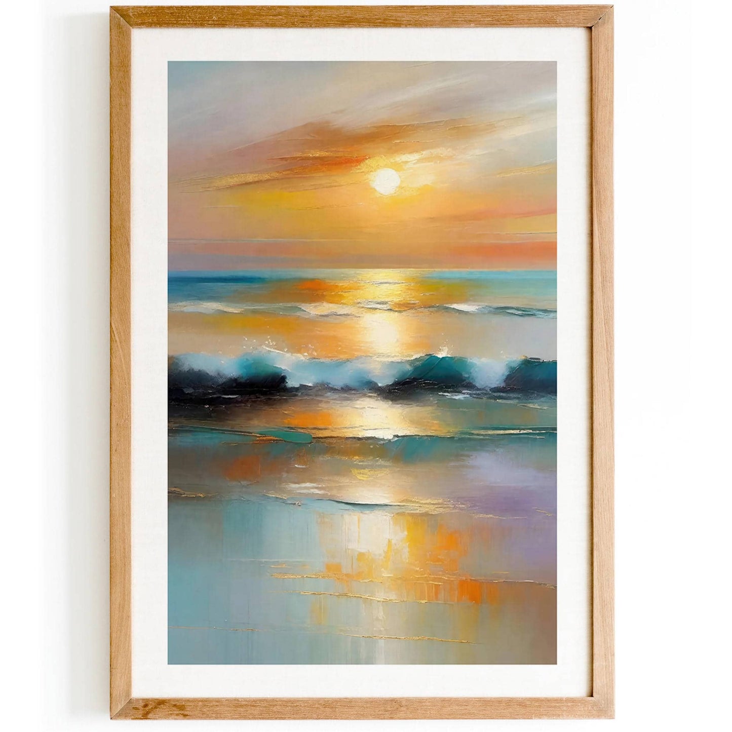 Seascape Painting Print - HypeSheriff
