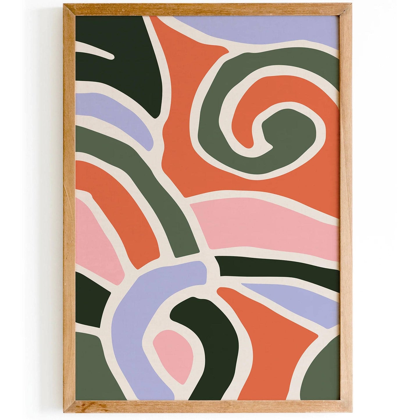 Modern Abstract Art Poster - Minimalist Wall Decor - HypeSheriff