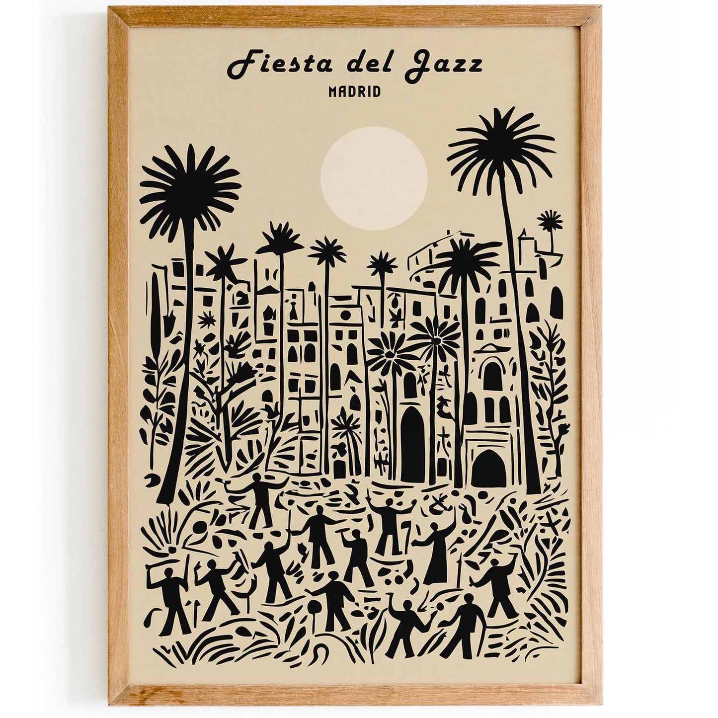 Fiesta del Jazz Madrid Music Poster