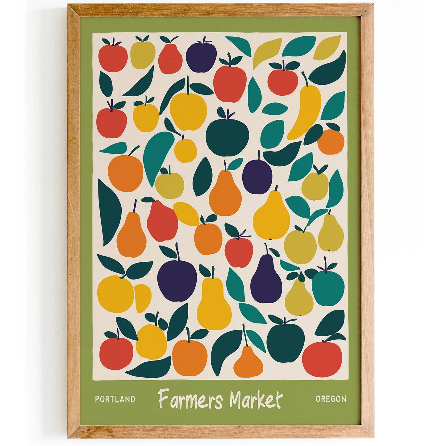 Farmers Market Portland Poster - HypeSheriff