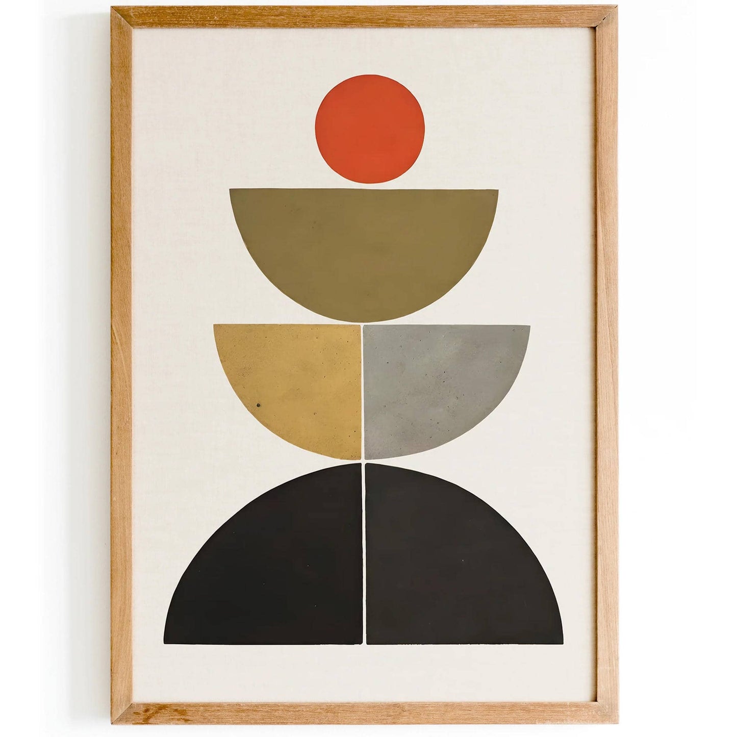 Modern Geometric Art Print - Aesthetic Design