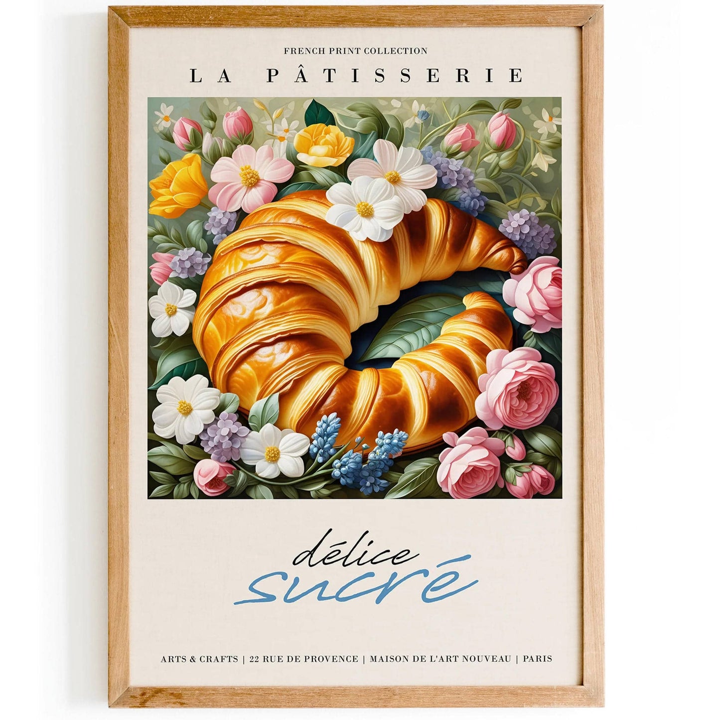 French Elegance Revived: Patisserie Wall Art - HypeSheriff