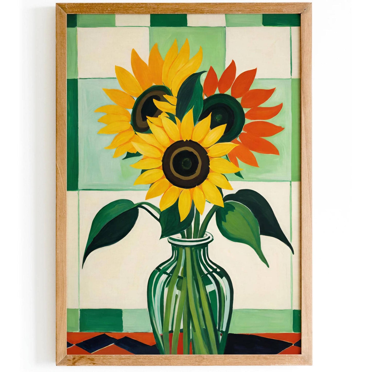 Sunflower Still Life Art Print