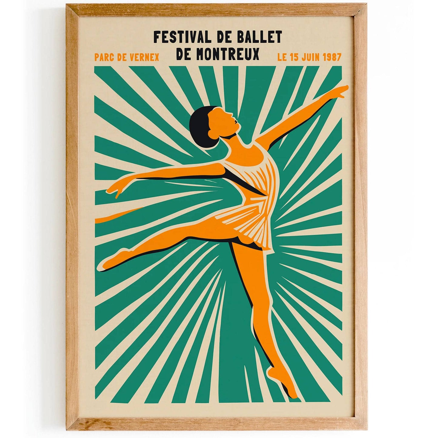 Festival de Ballet de Montreux Art Print - HypeSheriff
