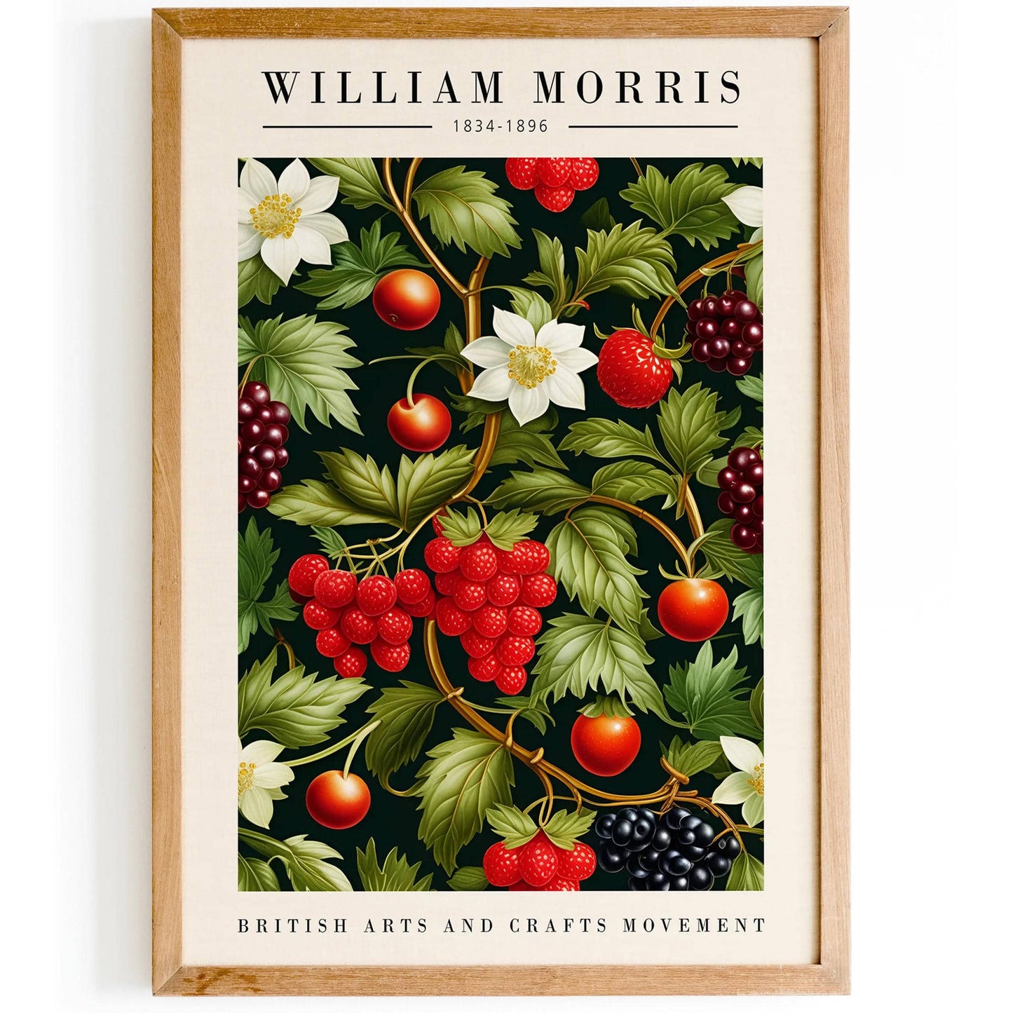 William Morris Herbaceous Poster - HypeSheriff