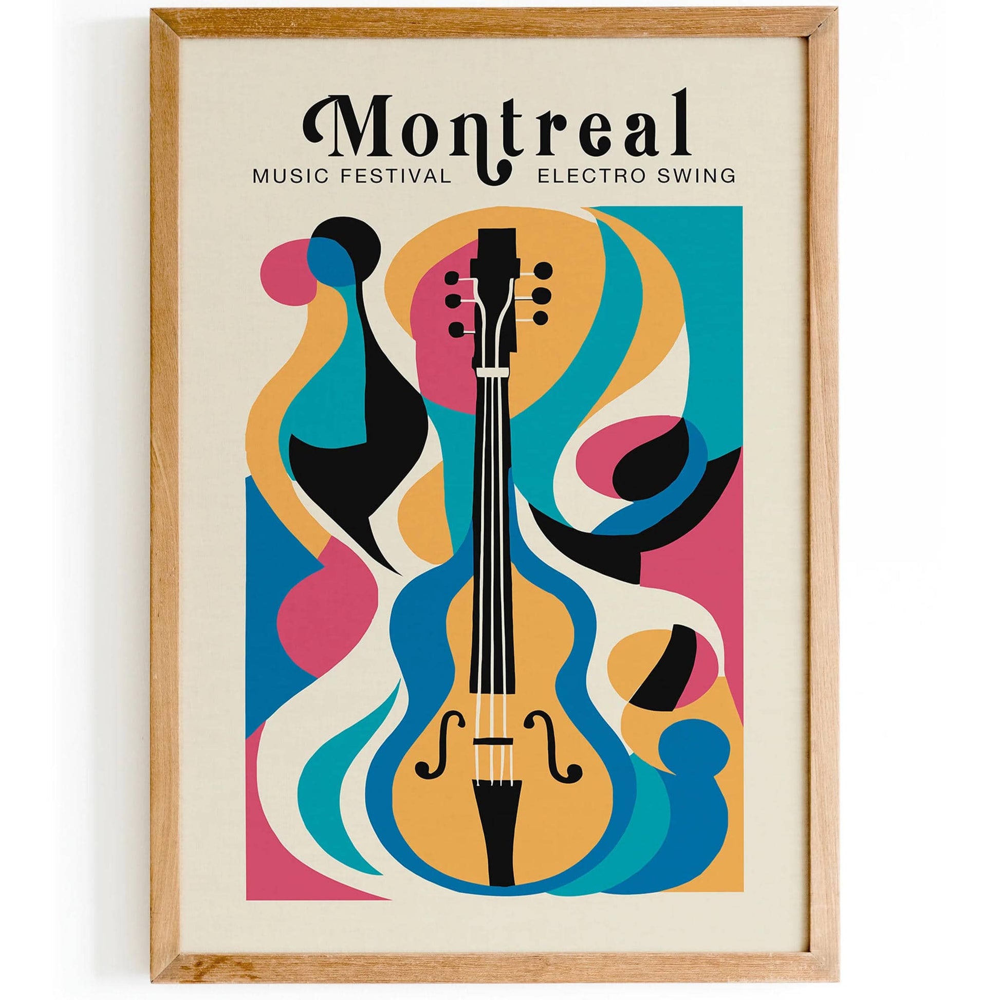 Electro Swing Music Poster - HypeSheriff