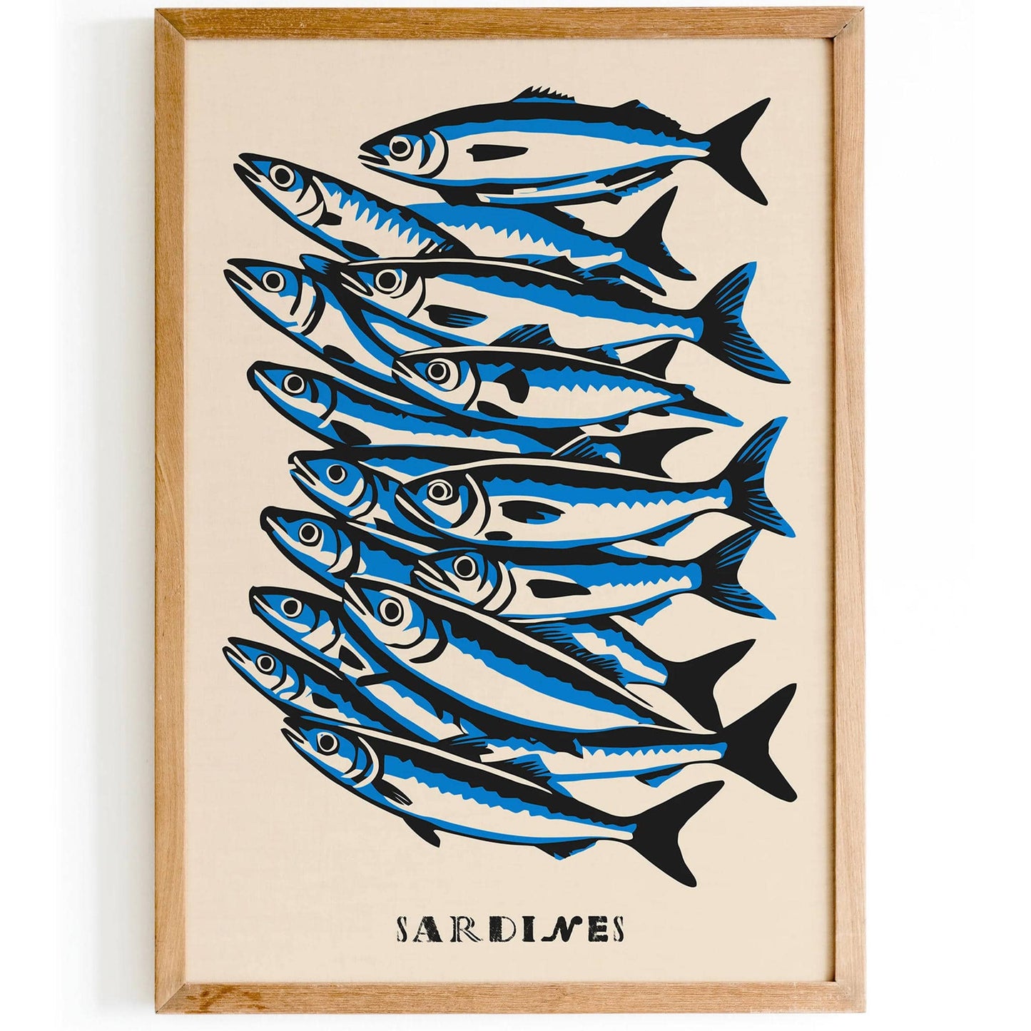 Sardines Kitchen Art Print - HypeSheriff