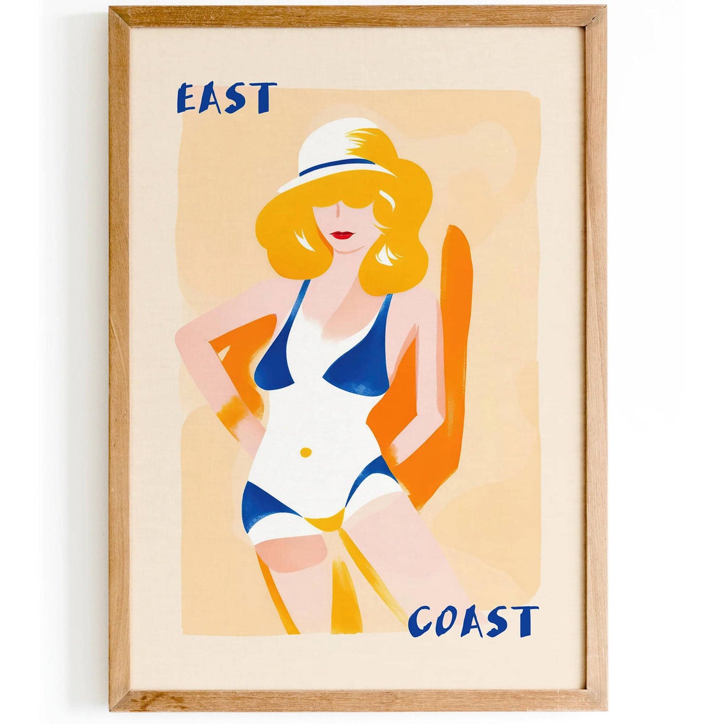 East Coast Beach Summer Poster - HypeSheriff