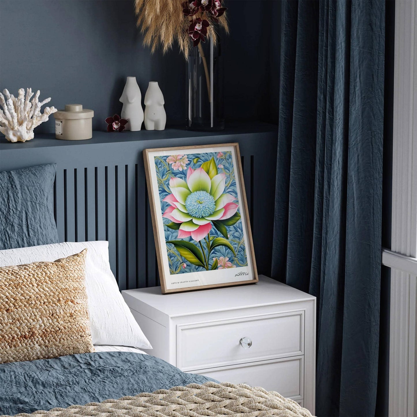 Floral Splendor: William Morris Botanical Poster - HypeSheriff