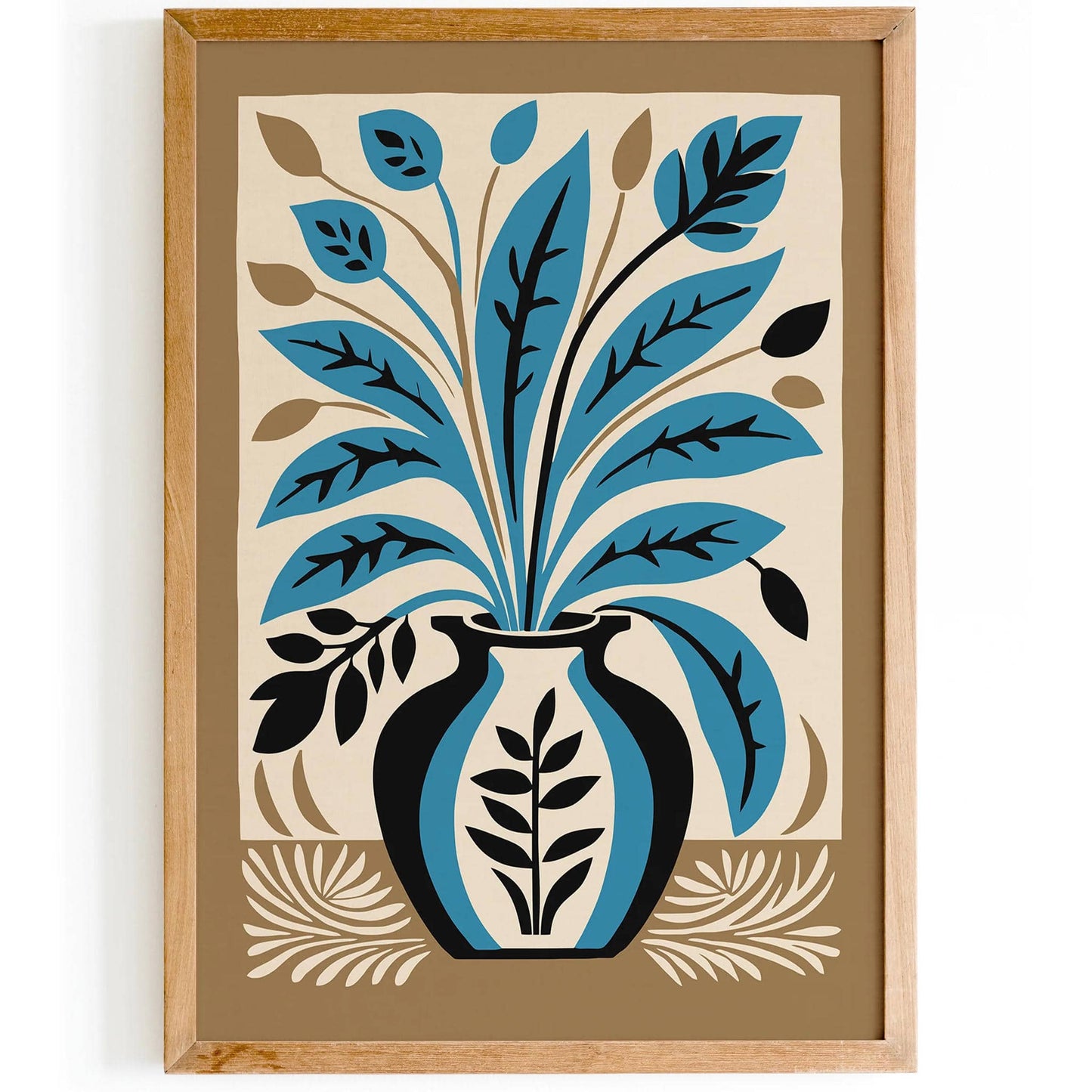 Botanical Cut Outs Art Print - HypeSheriff