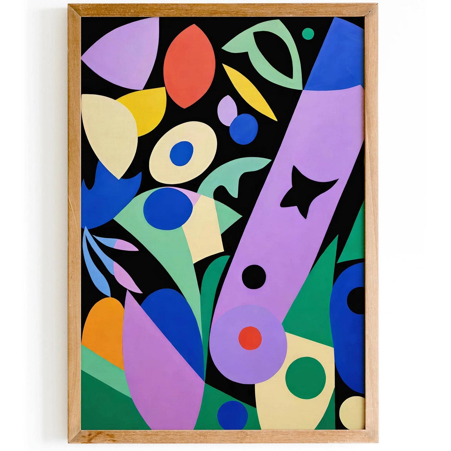 Mid Century Modern Abstract Art Print 2025 - HypeSheriff