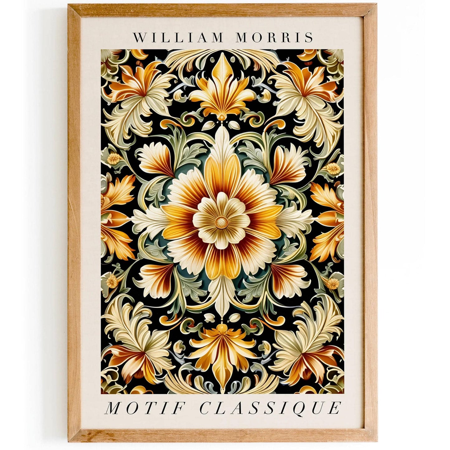 William Morris Decorative Art Poster - HypeSheriff