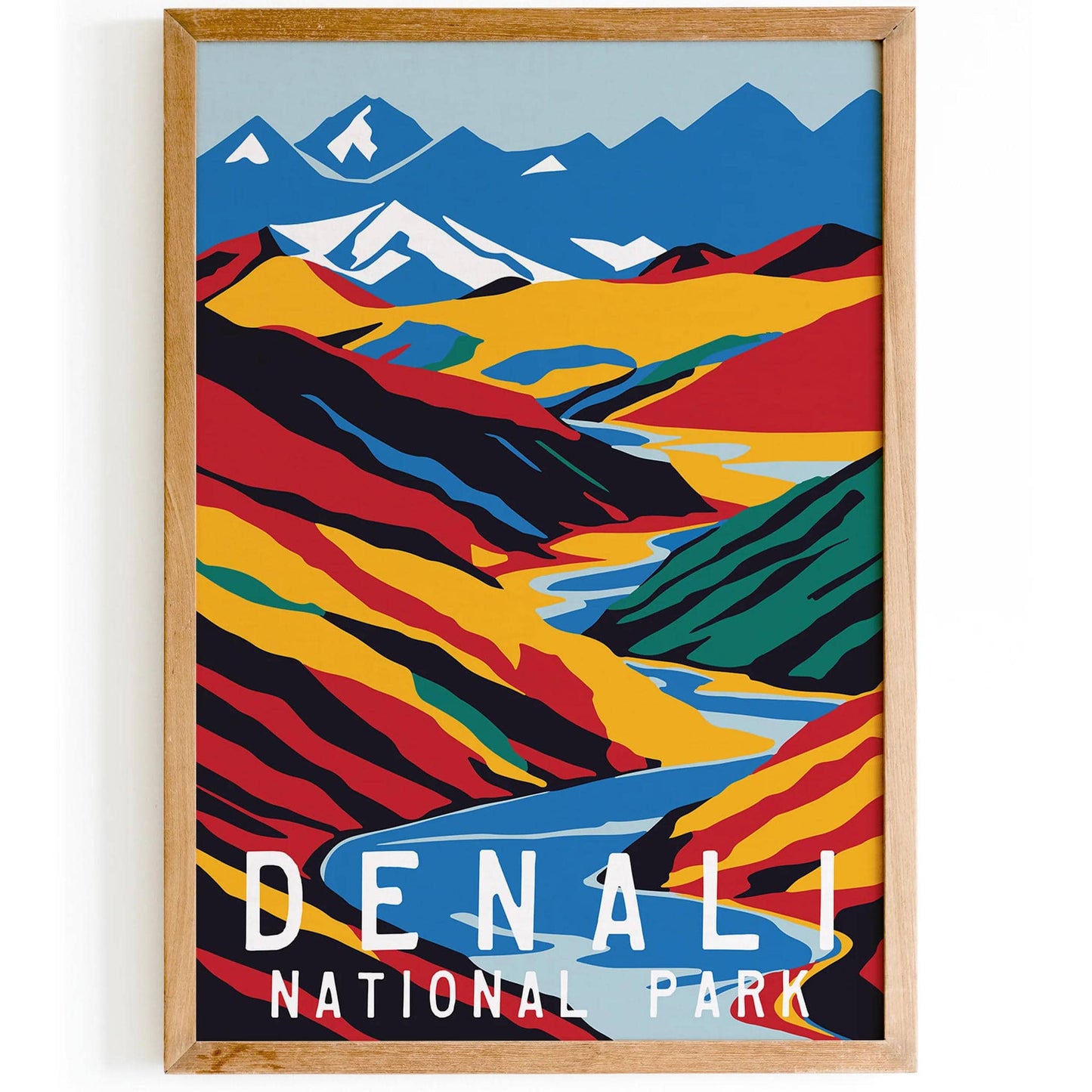 Denali National Park Travel Print - HypeSheriff