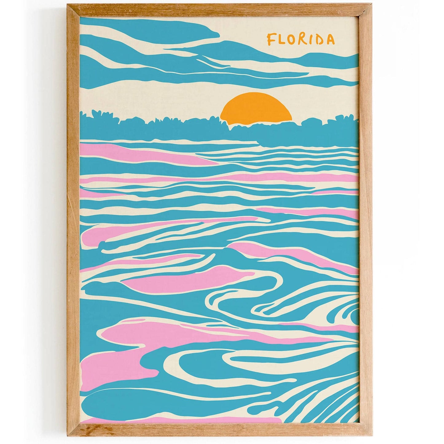 Florida Travel Girly Poster - HypeSheriff