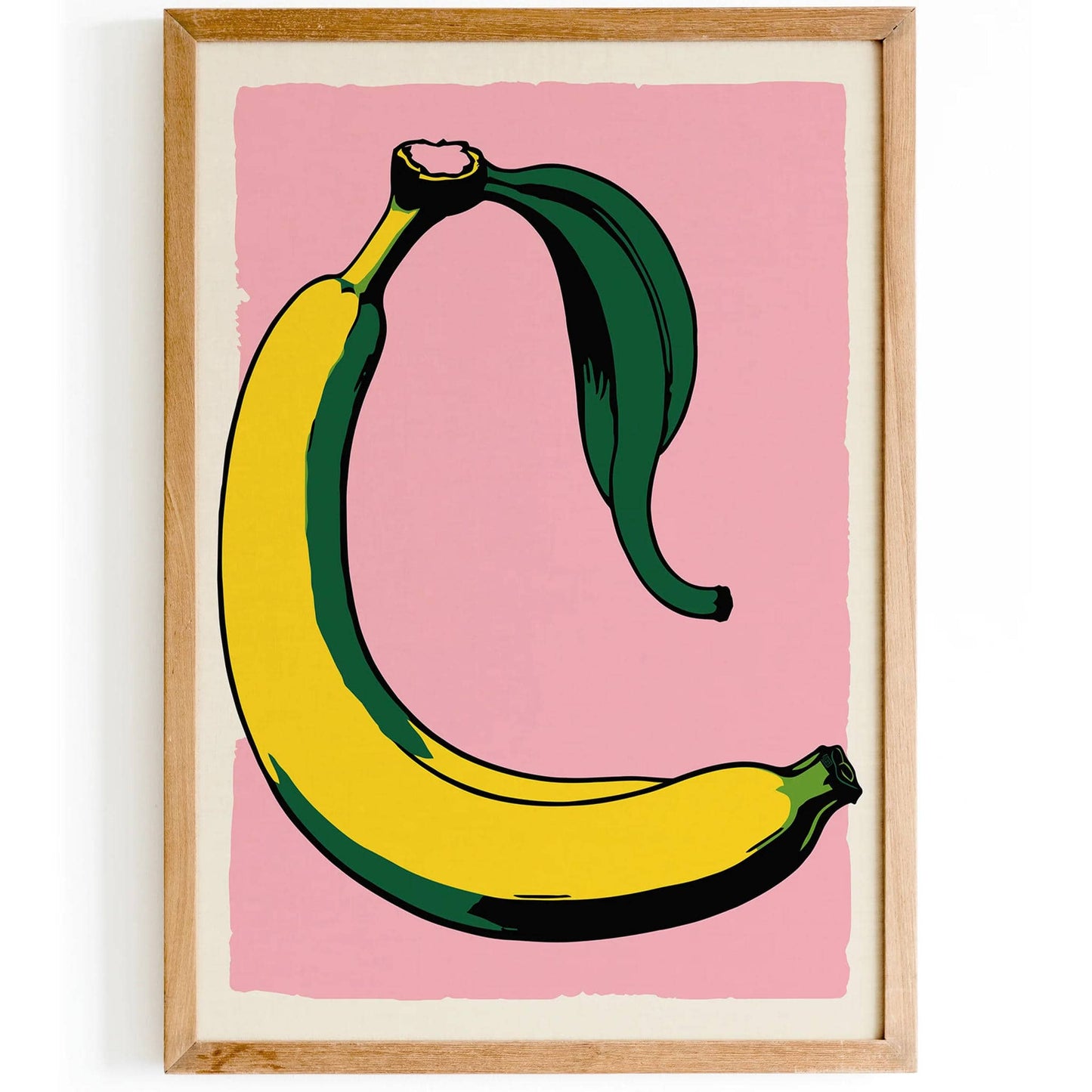 Retro Banana Pop-Art Poster - HypeSheriff