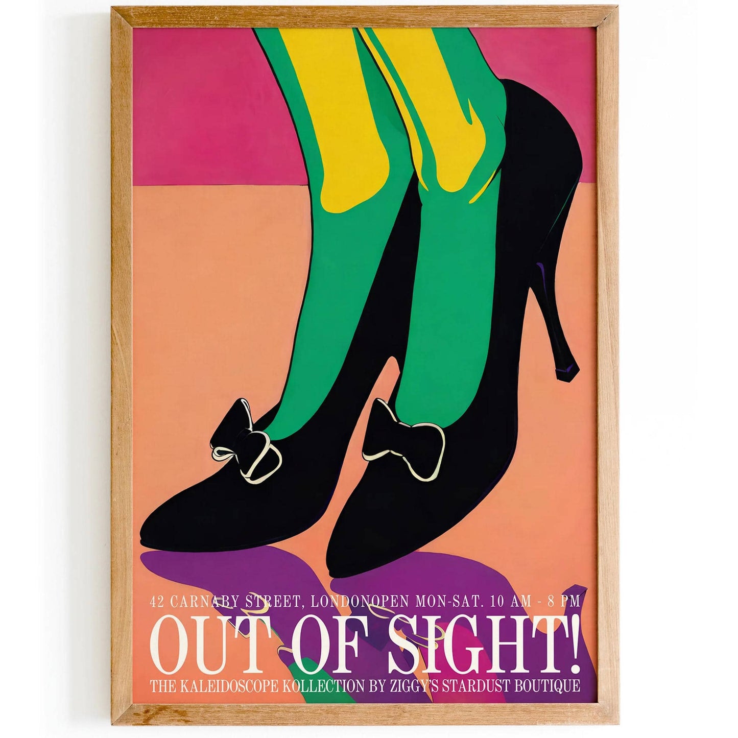 Vintage Fashion London Poster - HypeSheriff