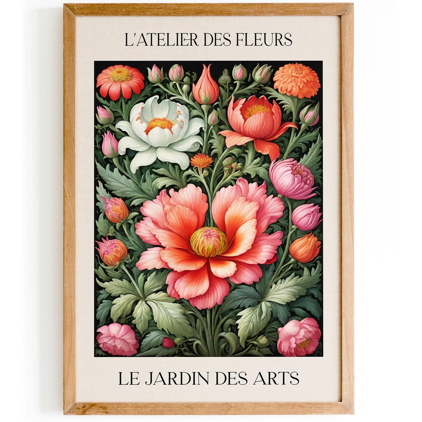 Le Jardin Des Arts Poster William Morris Print - HypeSheriff