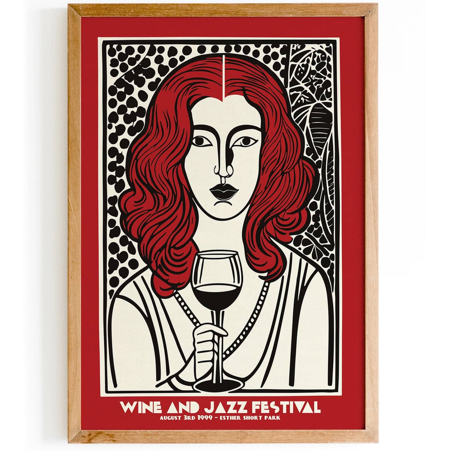 Wine and Jazz Festival Wall Art - HypeSheriff