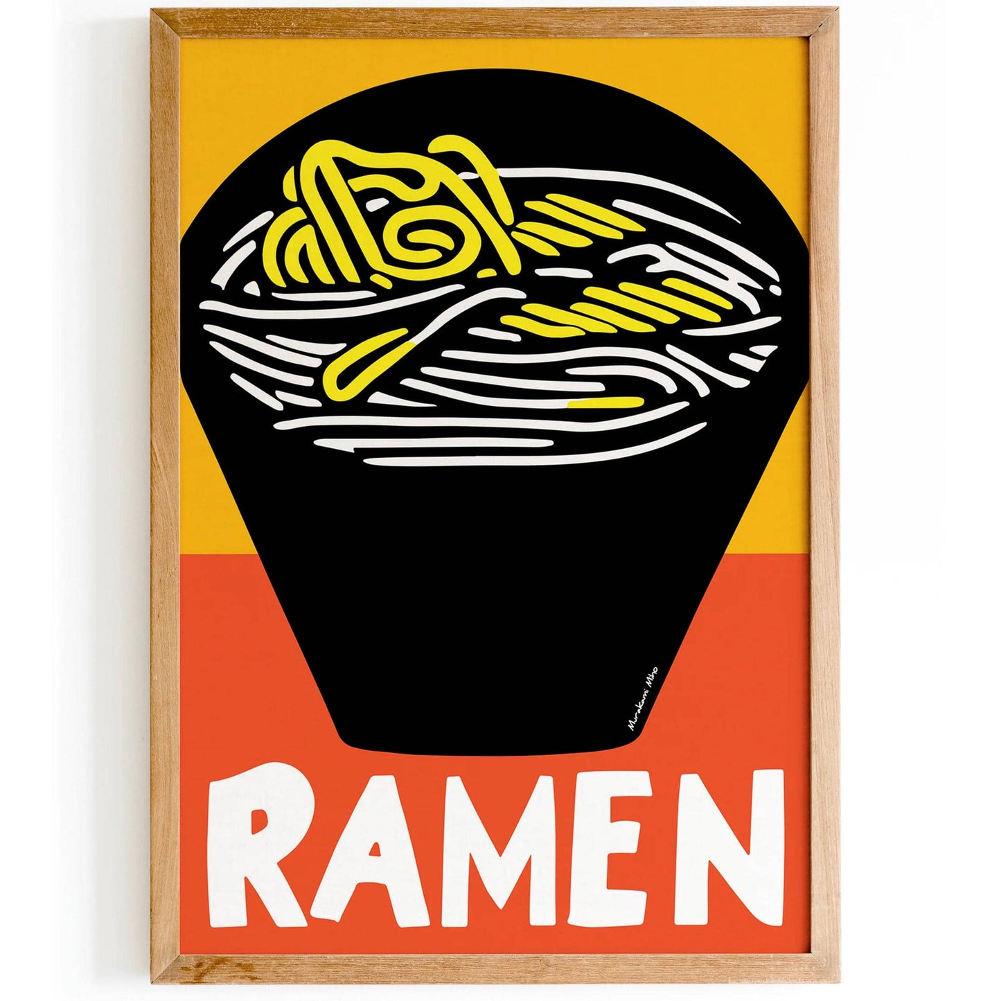 RAMEN Retro Art Print - HypeSheriff