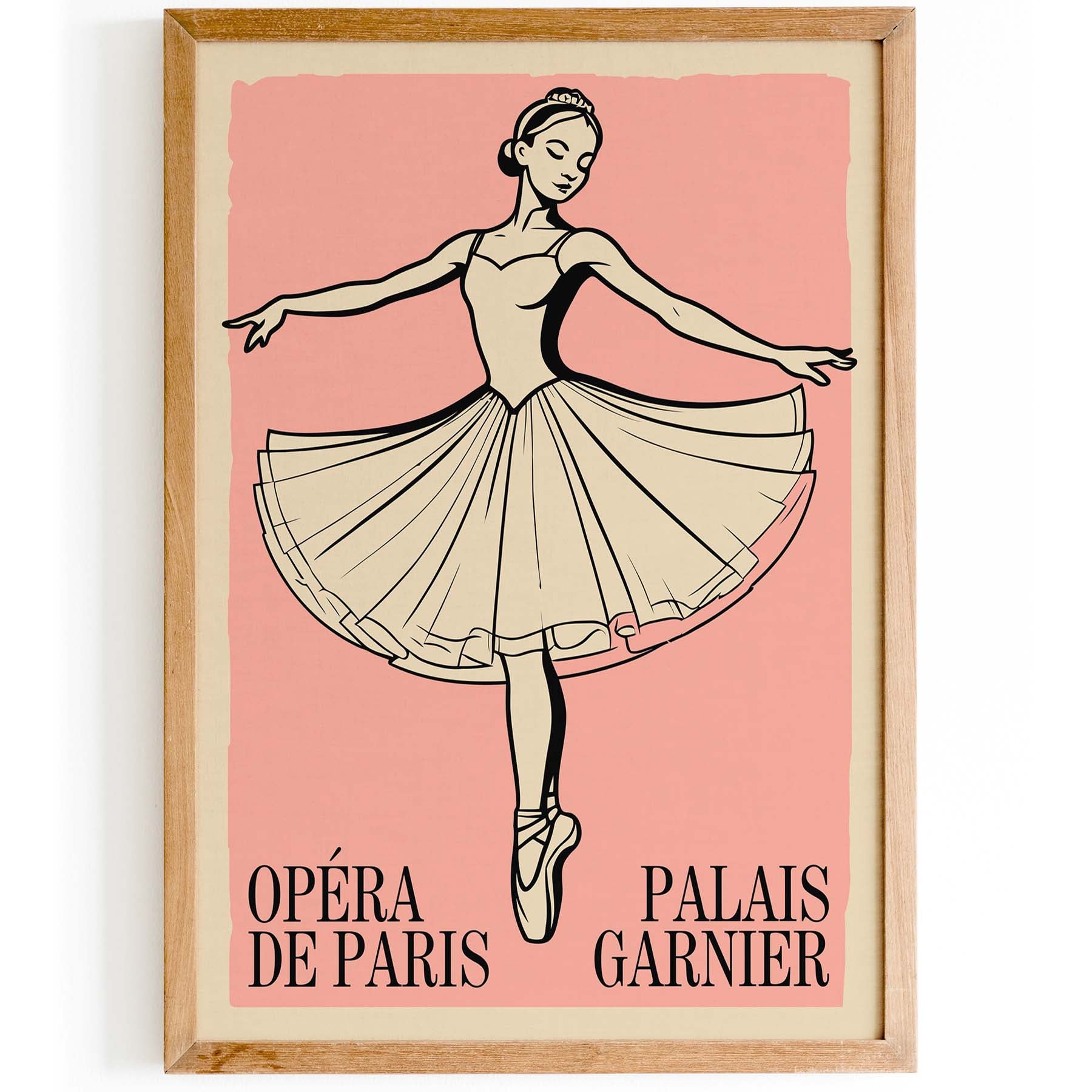 Paris Opera Ballet Poster Print – HypeSheriff