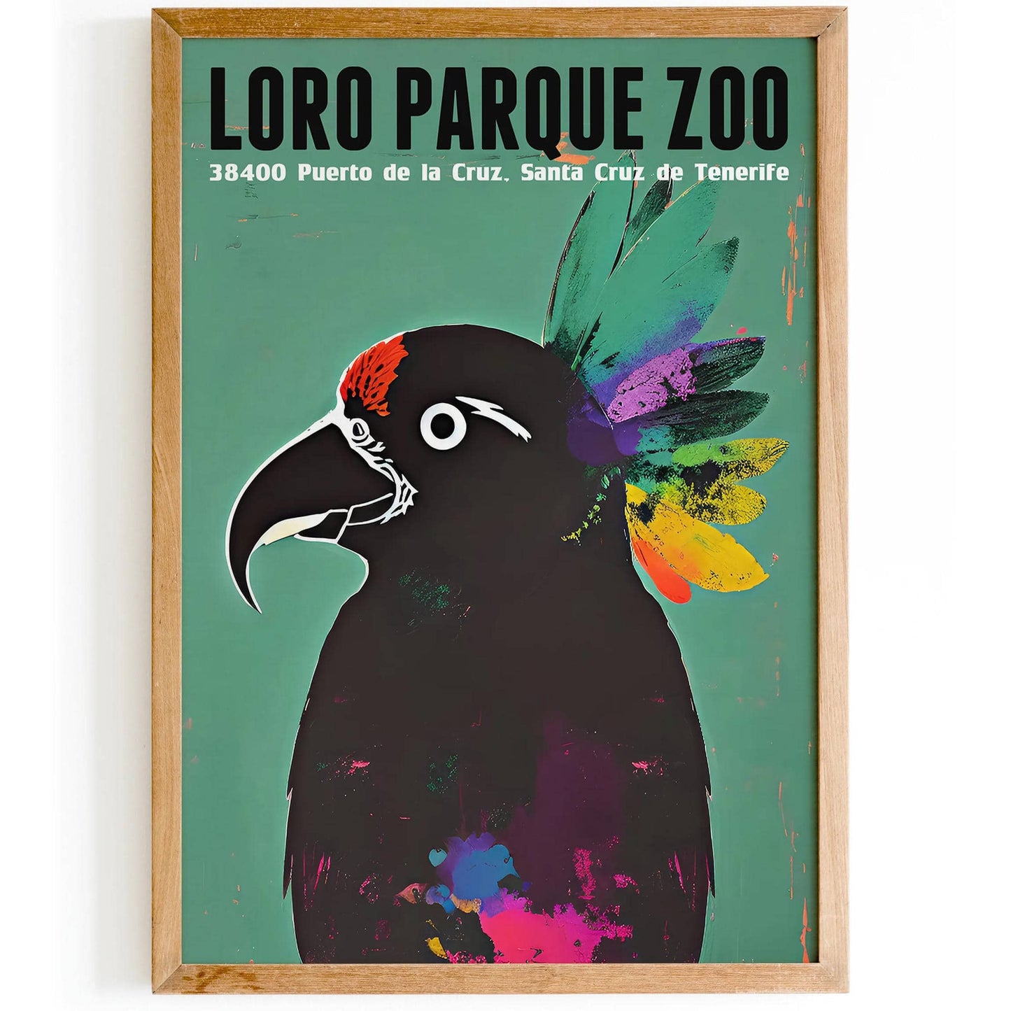 Loro Parque Vintage Animals Zoo Poster - HypeSheriff