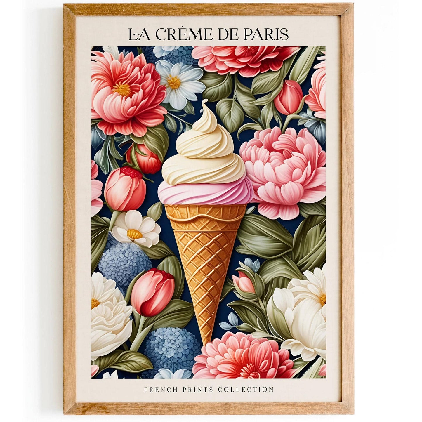 Ice Cream Bakery Themed Art Print - HypeSheriff