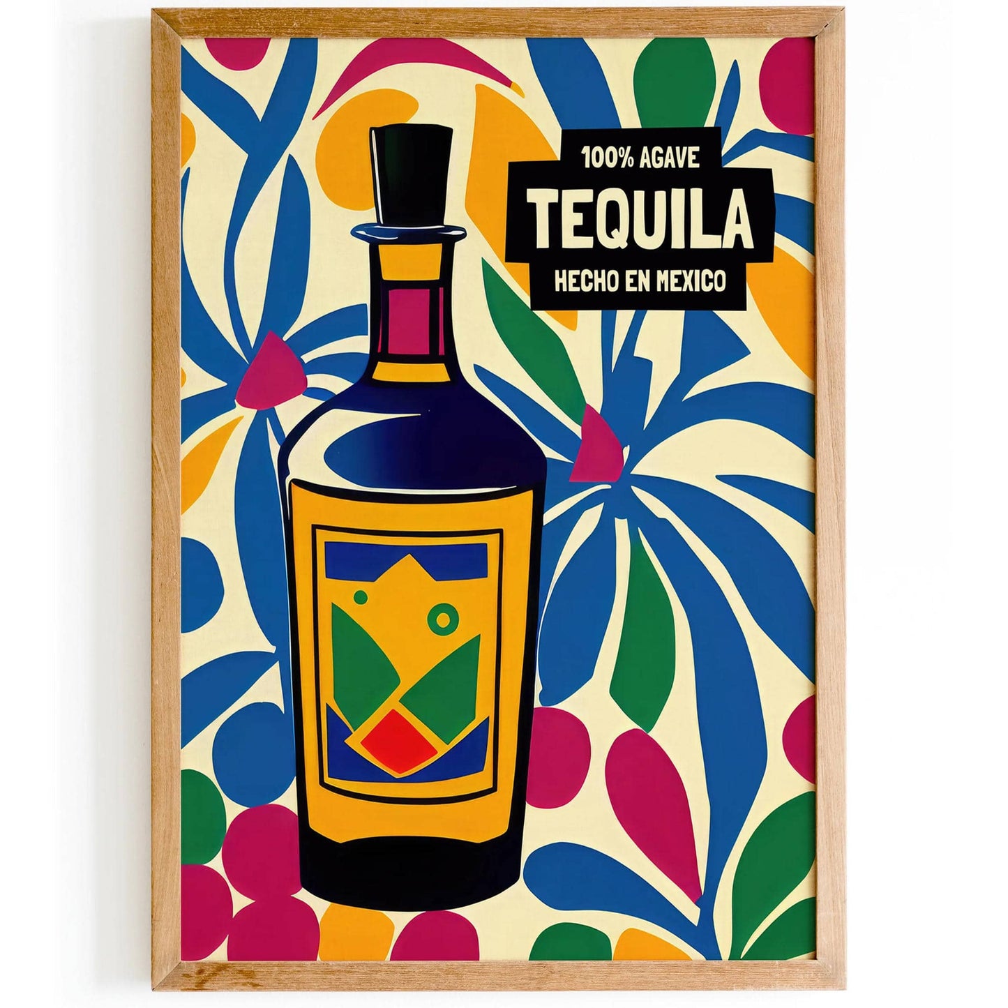 Original Tequila Retro Poster - HypeSheriff