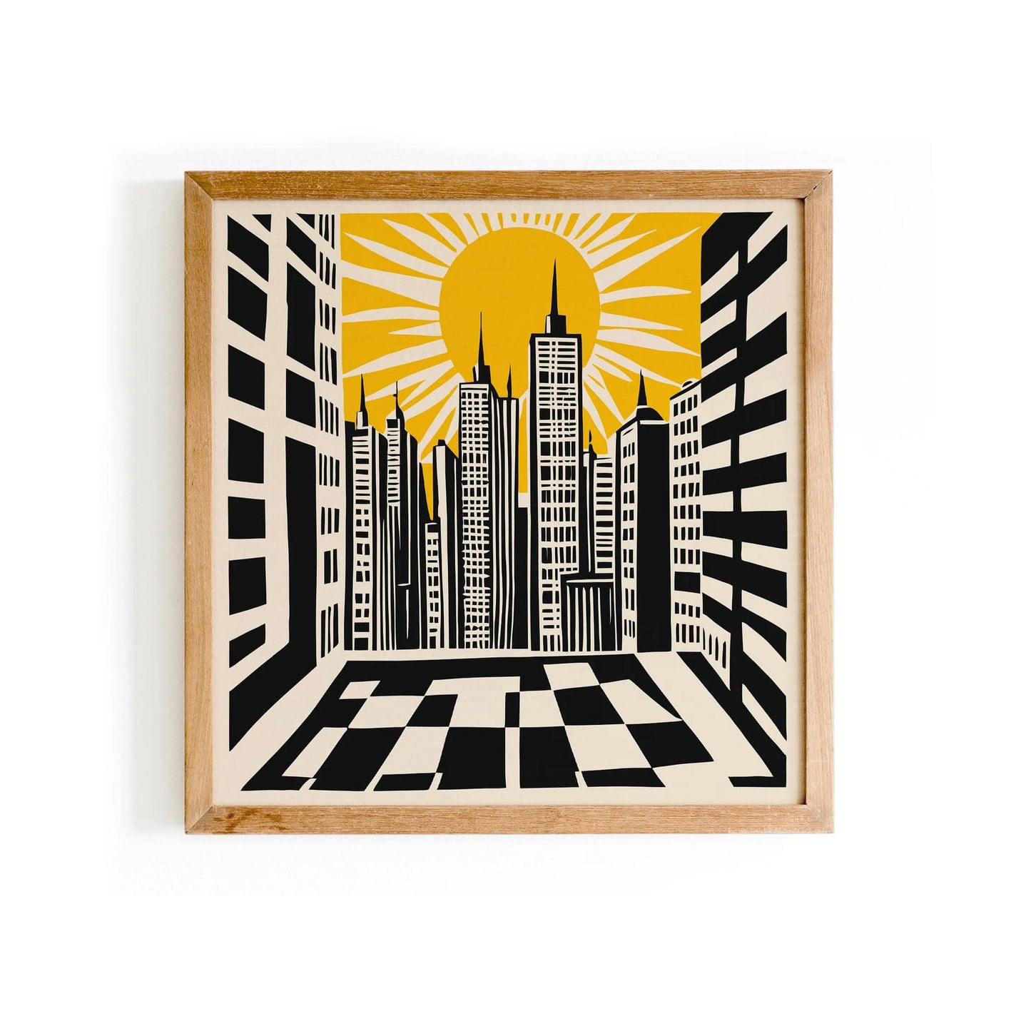 New York City Skyscrapers Art Print - HypeSheriff