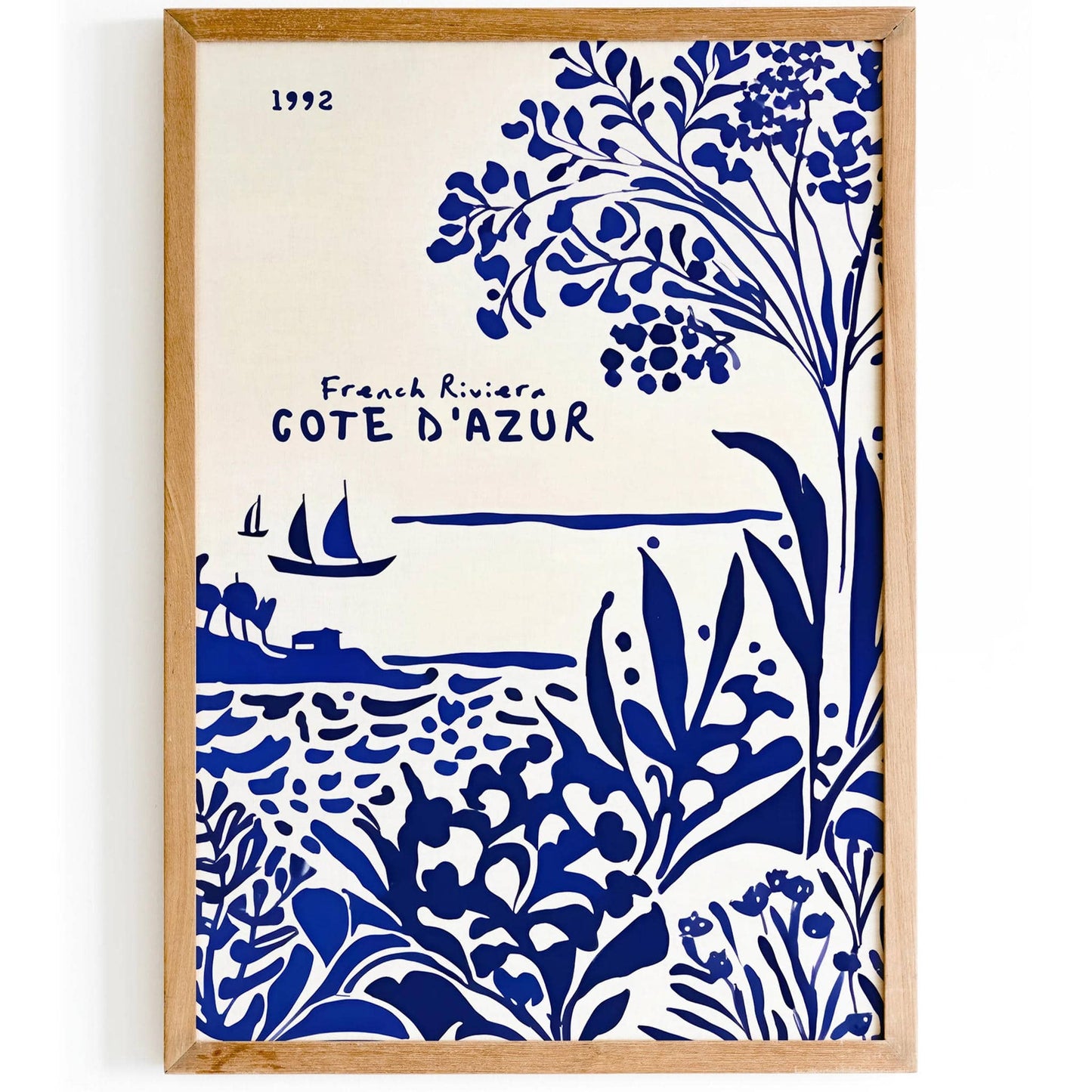 Cote d Azur France Travel Poster - HypeSheriff