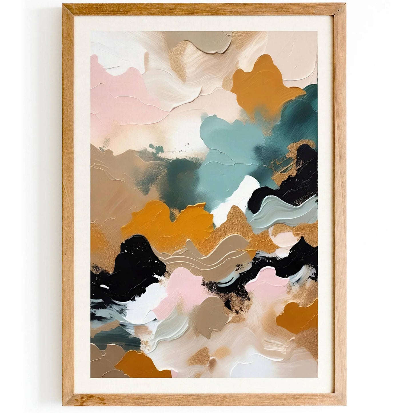 Contemporary Wall Art - Bold Abstract Expression - HypeSheriff