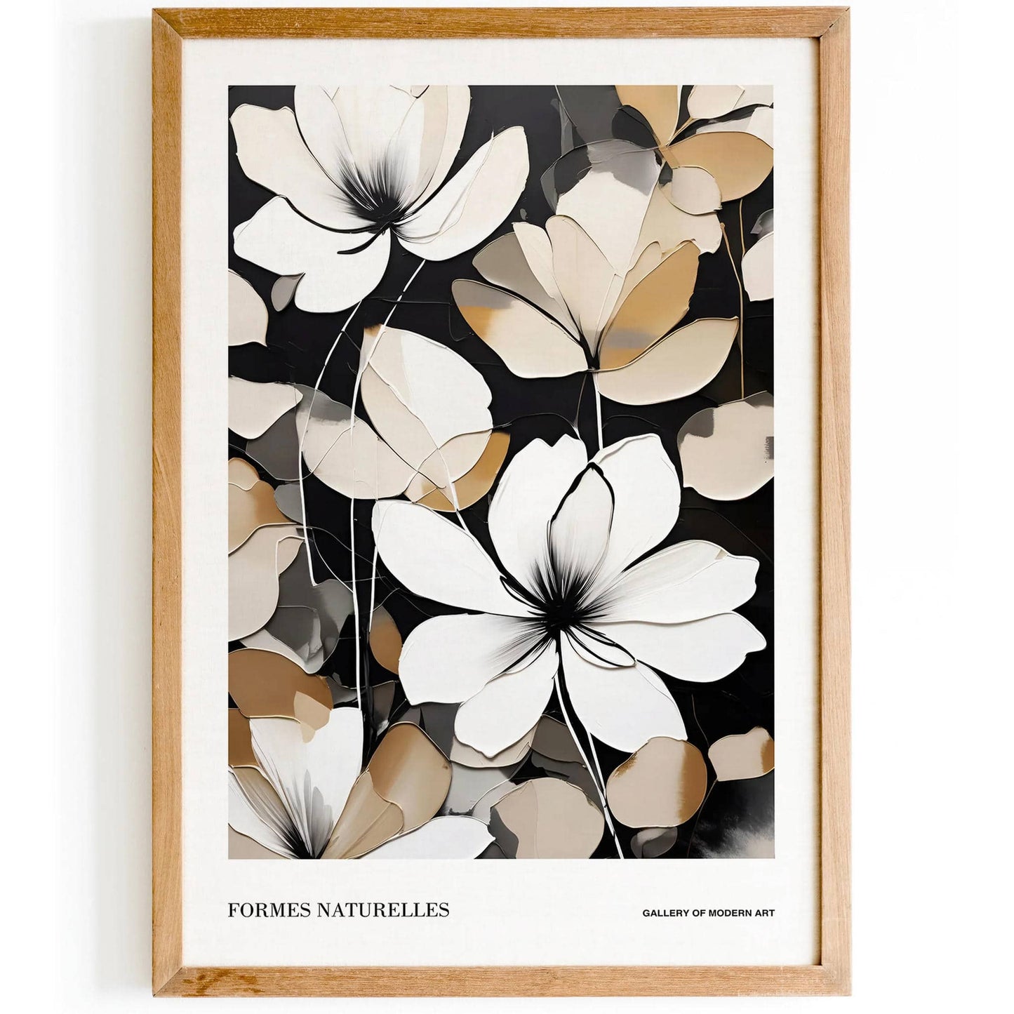 Formes Naturelles Neutral Tones Wall Art - HypeSheriff