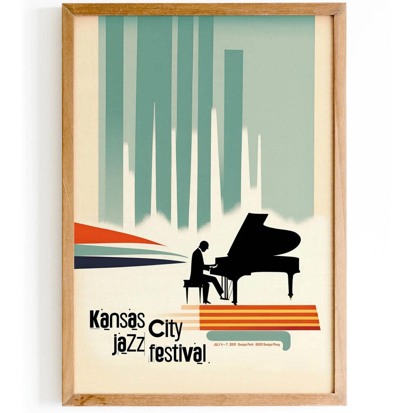 Kansas City Jazz Festival Poster - HypeSheriff