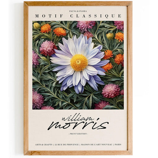 Art Nouveau Morris Botanical Art Print - HypeSheriff