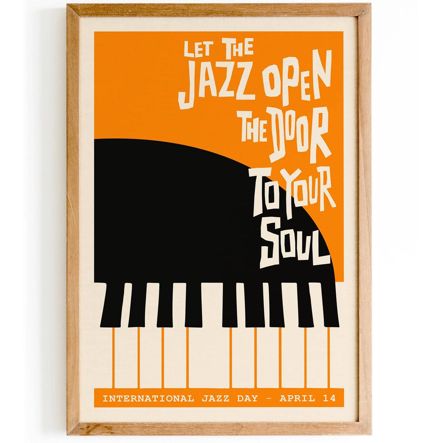 Jazz Quote Piano Poster - HypeSheriff