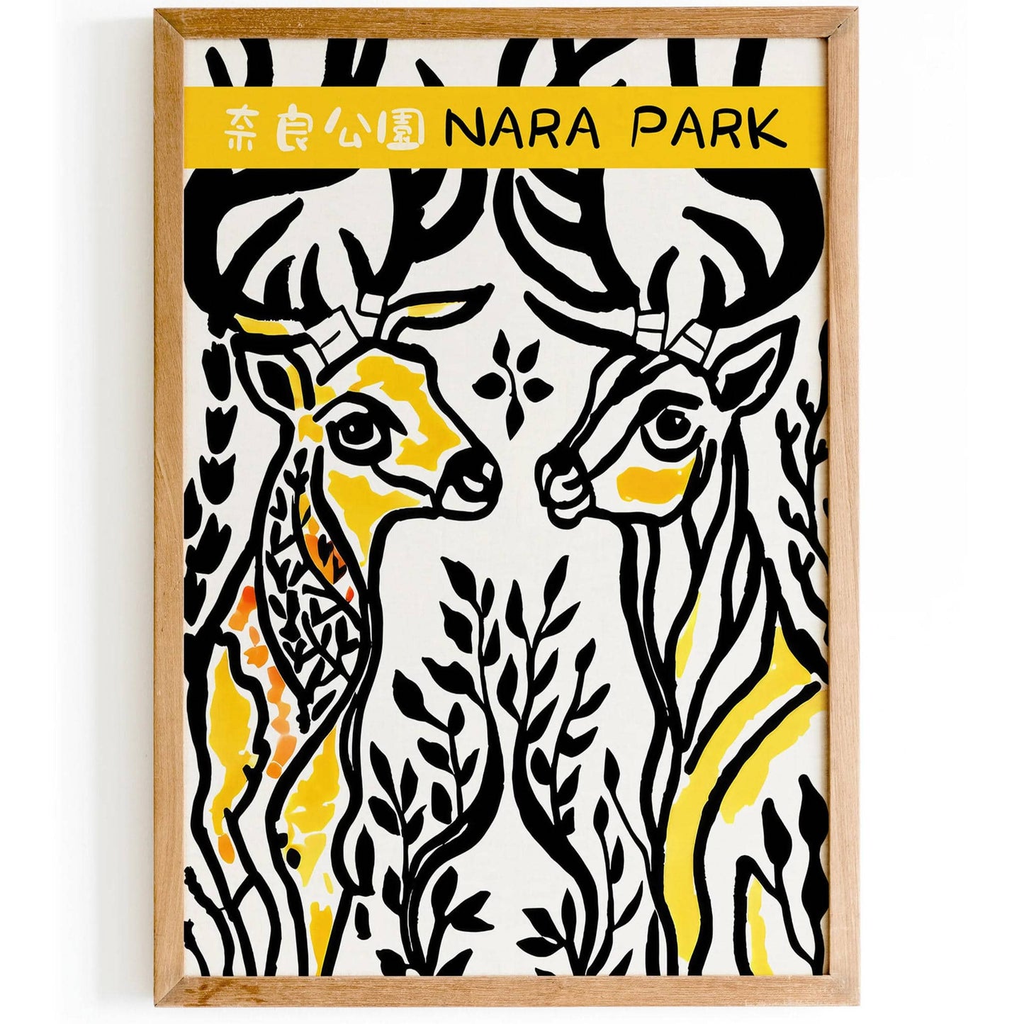 Nara Park - Japanese Deer Park Poster - HypeSheriff