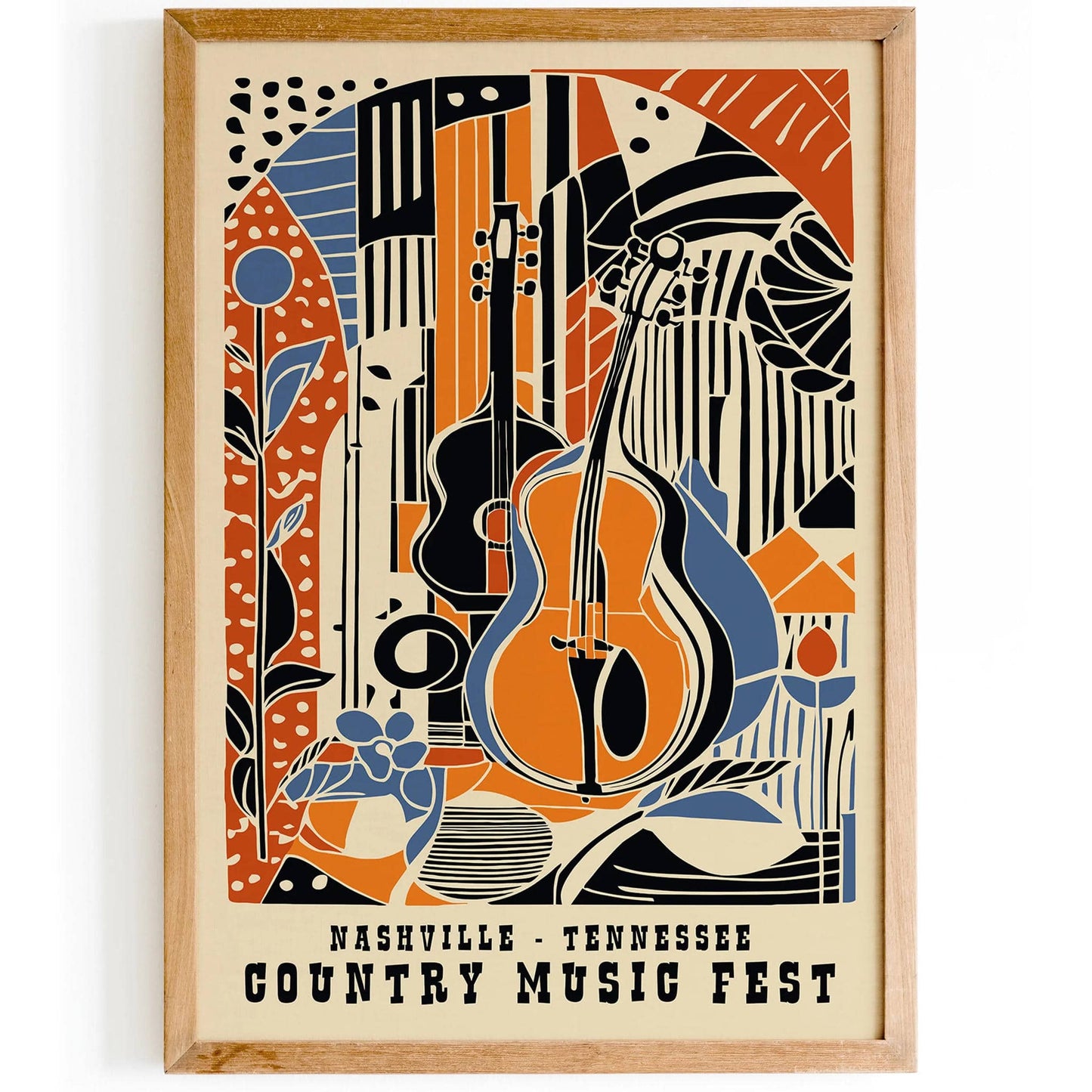 Country Music Fest Poster - HypeSheriff