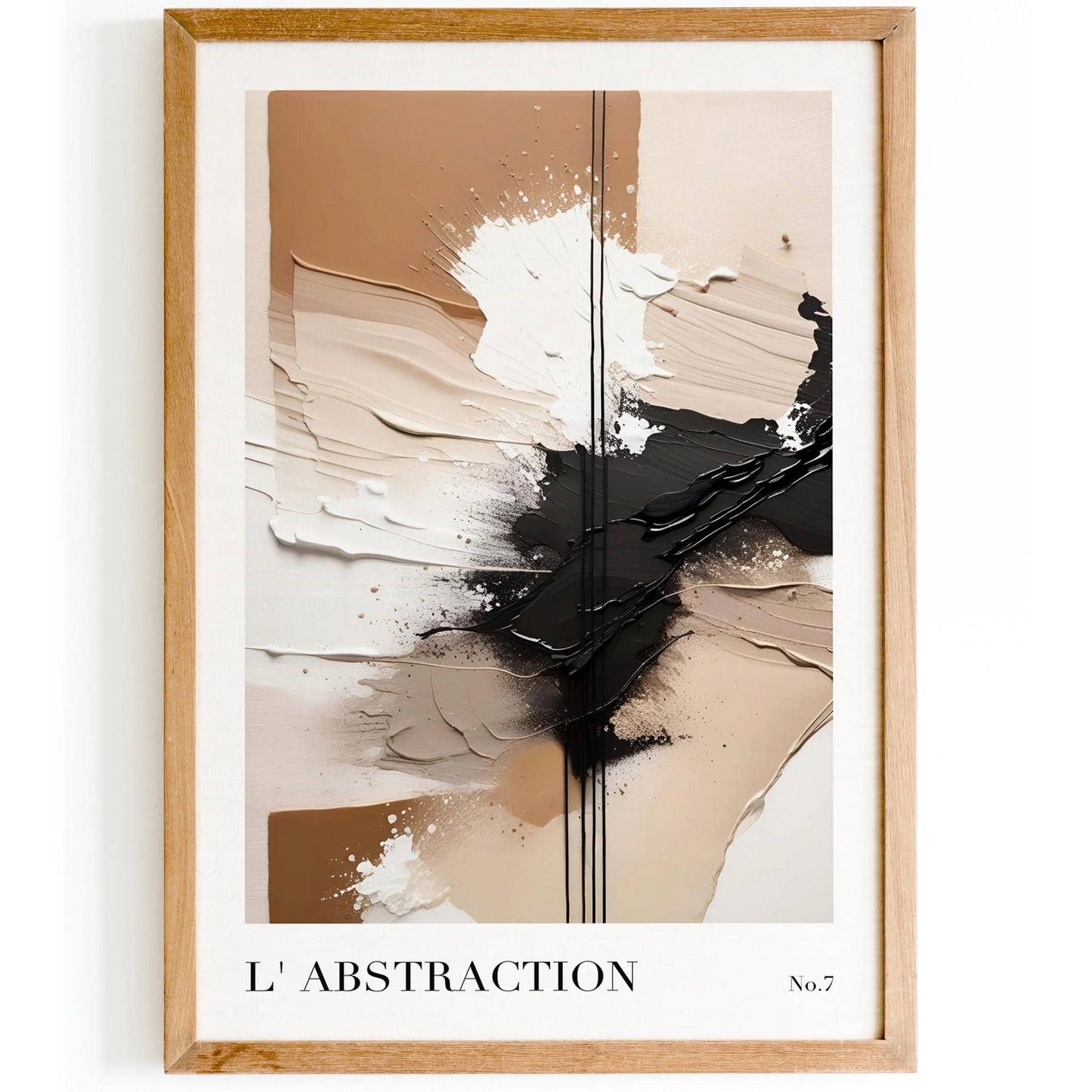 Abstract Fine Painting No.8 Wall Art - HypeSheriff