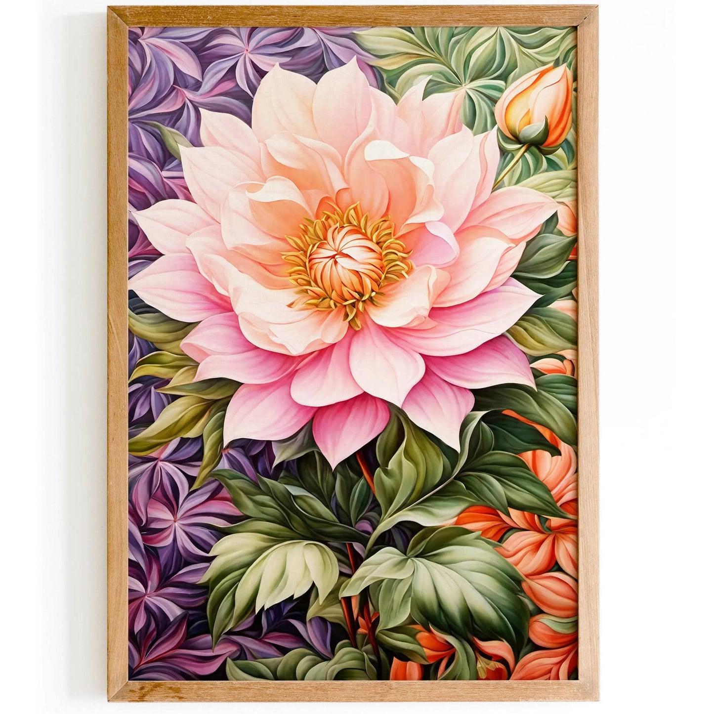 Victorian Beautiful Flower Art Print - HypeSheriff